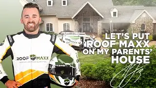 LEGENDARY Race Car Driver, AUSTIN DILLON gets a Roof Rejuvenation from Roof Maxx!