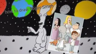 How to draw Roger Smith American Dad #americandad #rodger #roger #smith