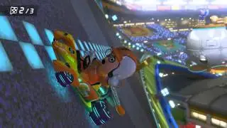 Wii U - Mario Kart 8 - Mario Kart Stadium - tristan gold racer 4000 ep 1