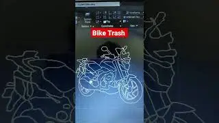 Auto CAD Bike Trash 🏍️