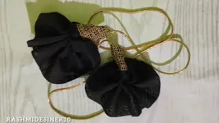 Simple & Stylish Latkan Making | Latest Design 2025 💕#simplelatkan #viralvideo #stitching #latkan 