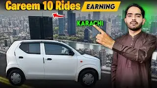 Careem 10 Rides in Karachi | Full Day Earning, Fuel Cost & Street View