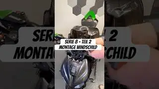 Windschild montiert | Kleine &Auml;nderung, gro&szlig;er Effekt | Z1000 Serie 8 &ndash; Teil 2