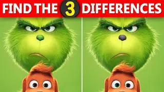 Can You Spot the Difference? 🎄 10 Easy Christmas Puzzles! 🎅🕵️&zwj;♂️❄️ Or Can They? 🤔 | Quiz DingDong