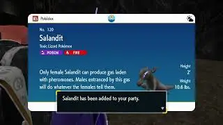 Where to find Salandit | Pokemon Scarlet and Violet