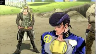 Josuke is very uncomfortable
