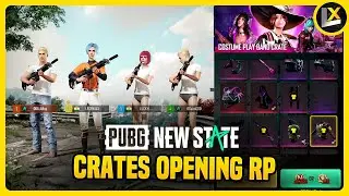 🔥 My First Day IN PUBG NEW STATE 🇮🇳 Crates Opening & Survivor Pass - Legend X