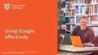 Using Google effectively