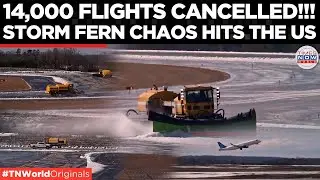 CHARLOTTE AIRPORT CRISIS: Huge Winter Storm Fern Grounds 400+ Flights and Shuts Down Runways