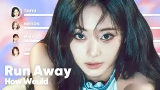 How Would TWICE sing 'Run Away' (by TZUYU) PATREON REQUESTED