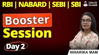 Booster Session for English - Day 2 | RBI | NABARD | SEBI | SBI