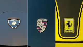 Porshe VS Lamborghini VS Ferrari emblem #top #cars #lamborghini #luxury #ferrari #porsche