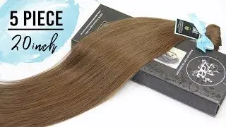 Cinnamon #9 Clip-In Hair Extensions 20-Inch 5-Piece Set | ZALA Hair