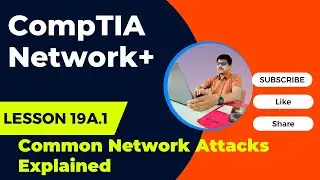 19A.1 &ndash; Common Network Attacks Explained | CompTIA Network+ N10-008