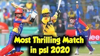 Super Fighting Match Between Karachi & Peshawar | HBL PSL 2020|MB2
