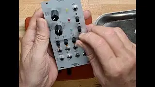 C.K. builds a PolySeq kit from Sebsongs, eurorack