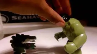 Leatherhead versus Hulk