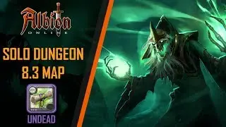 Albion Online | 8.3 Solo Random Dungeon | Undead Dungeon - PVE Badon Build
