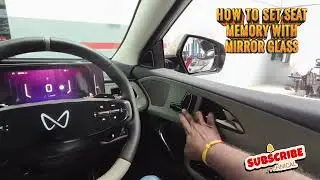 How to set a Seat memory with mirrors in Mahindra XUV 7XO, BE6, 9E, 9S. AND ALL MAHINDRA NEW VEHICLE