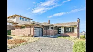 Virtual Tour of West Seattle Home with Beautiful Puget Sound Views