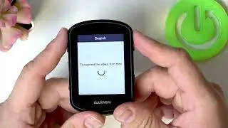 GARMIN EDGE 540 &ndash; How to Connect E Bike