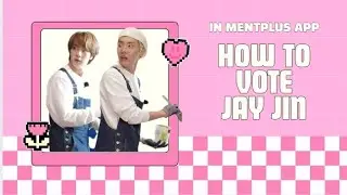HOW TO VOTE JIN JHOPE MENTPLUS APP BY COLLECTED MPLEPOINT ( GUIDE TO VOTE🗳️)