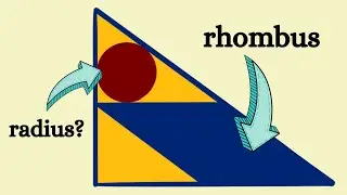 What is the radius of 🔴? -- A fun geometry puzzle.
