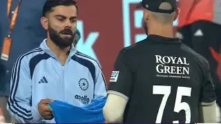 Virat Kohli's Heart Winning Gesture For Daryl Mitchell after Newzealand Won Series Virat gift