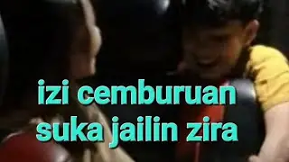 Ternyata #rizi suka jailin #zira , lucu jg #zizicouple