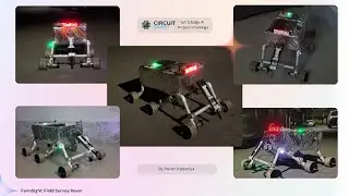 FarmSight - Multipurpose Field Survey Rover | Powered by Sipeed Maixduino K210 - Arduino Mega