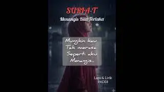 SURIA-T     MENANGIS BILA TERLUKA  (Video Lirik Official ) Lagu Slow rock Syahdu 