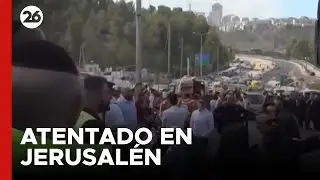 🚨 Atentado terrorista en Jerusalén deja 5 muertos