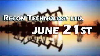 Recon Technologies (RCON): WHAT A BULLISH DAY!