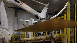 Robotic Plywood Panel Repair Line