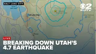 Breaking down the 4.7 magnitude earthquake near Utah-Wyoming border