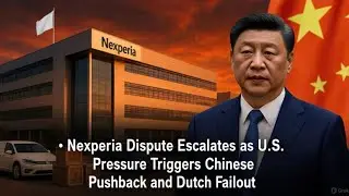 &bull; Nexperia Dispute Escalates as U.S. Pressure Triggers Chinese Pushback and Dutch Fallout