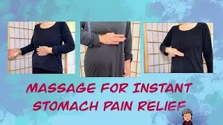 Massage for stomach pain relief