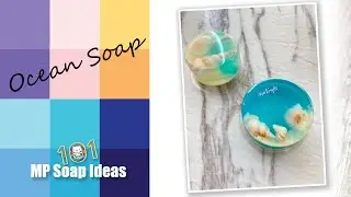 101 MP Soap Ideas - Ocean Soap #soapncrafts #handmadesoap #soapbase