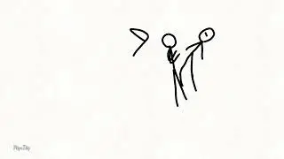 hallo:)I upgraded my other stickman vid! #animation #flipaclip #stickman #fighting #viral