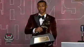 2020 Heisman Trophy Ceremony - DeVonta Smith