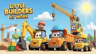 Little Builders at Work | Build as a Team | Nursery Rhymes & Kids Songs | Babyland
