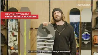 Know Your Gear: Men&rsquo;s 2022 All Mountain Freestyle Snowboards