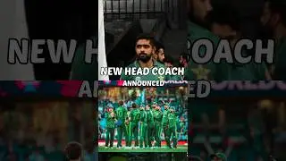 Pakistan's Cricket Team New Head Coach 2023 #cricket #pakistancricket #trending #cricketshorts