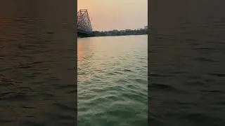 Incredible Sunrise at Howrah Bridge #shorts #ytshorts