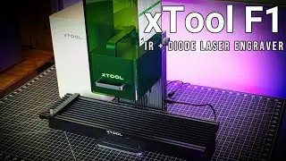 xTool F1: IR + Diode Laser With Work Area Extension Attachment