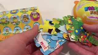 Unboxing Emoji Egg Surprises