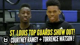 Future Louisville PG Courtney Ramey & Torrence Watson Show Out Before The Gauntlet!