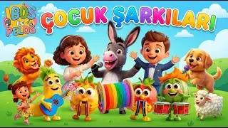 Çocuk Şarkıları 🎵 Arkadaşım Eşek 🐴 Elma Adam 🍎 Sar Sar Sa Makara 🎡 | Eğitici Çocuk Videoları