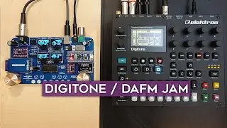 Piano improvisation in FM 85 BPM (Digitone, Reface CP, DAFM DIY)