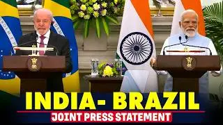 LIVE: Joint statement by PM Modi, Brazilian President Lula after exchange of MoUs at Hyderabad House